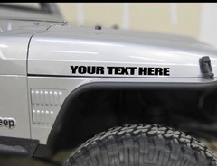 Vinyl Decal For Cars Customized 9”