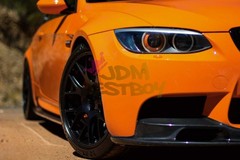 ESSMO PET Super Gloss Metallic Flame Orange Car Vehicle Vinyl Wrap Decal Paint