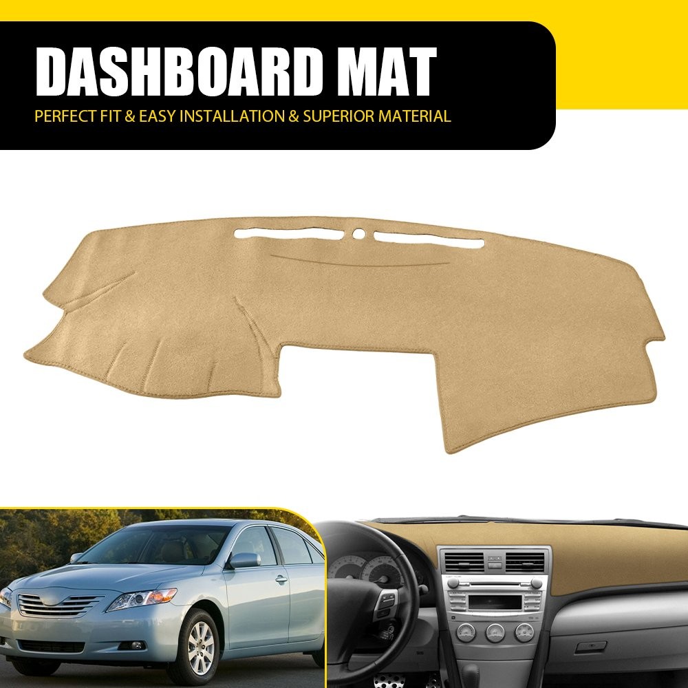 Non-Slip Dashboard Mat Cover Pad Black Gray Beige For Toyota Camry 2007 08 2009