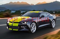 For Chevy Camaro Gloss Color Racing Stripes Vinyl Wrap Sticker Decal DIY 10/20FT