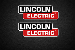 Lincoln Welder Decal Sticker 1 Pair (2) Die Cut Vinyl 3.0×8.5 P67