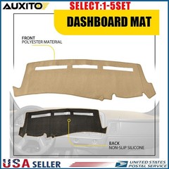 Fit 00-06 Chevrolet Tahoe LTZ GMC Yukon SLT Dashboard Cover Dash Mat Beige 1-5X