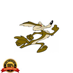 WILE E COYOTE RUNNING RIGHT or LEFT STICKER 3M USA TRUCK HELMET WINDOW CAR BIKE