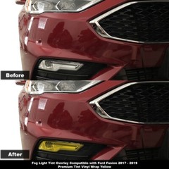 Crux Motorsports Fog Light Tint for 2017 – 2019 Ford Fusion