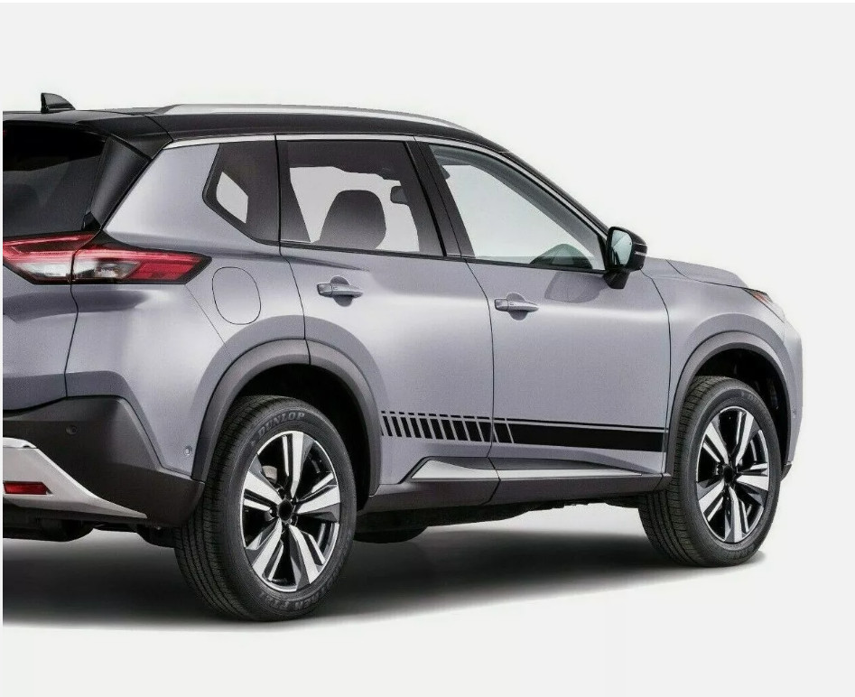 Nissan X Trail Side Stripe Decals Sport Graphics Both Sides Premium Vinyl