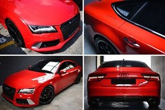 24″x60″ Premium Super Gloss Metallic Cherry Red Vinyl Film Wrap Sticker 2ftx5ft