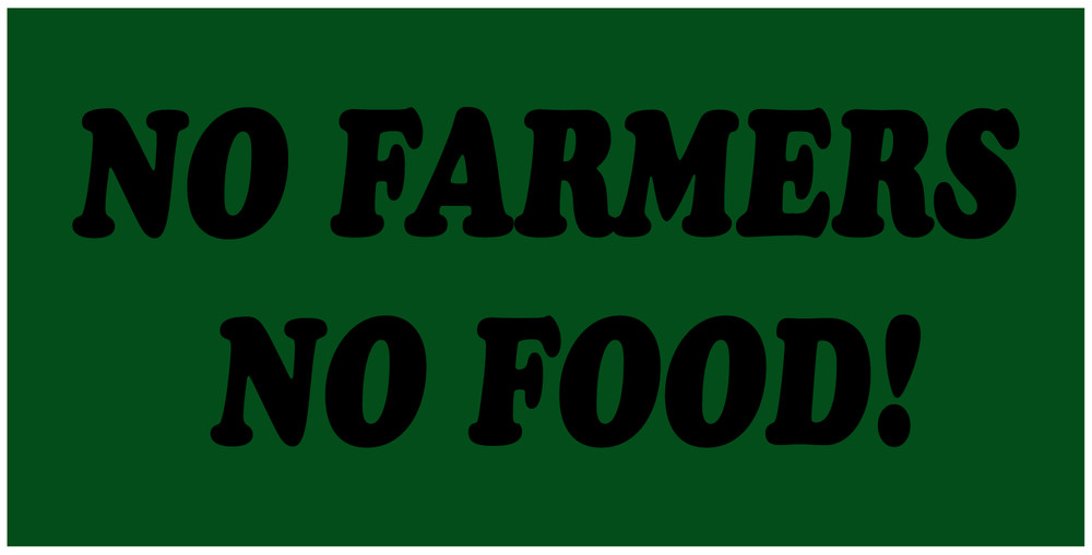 NO FARMERS NO FOOD support our farmers USA!! Farming tractors grain corn wheat
