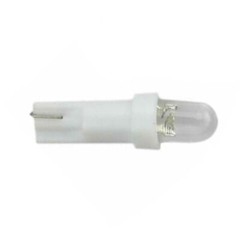 10pcs White T5 12V LED Light Car Dashboard Dash Wedge Gauge Light Bulbs Parts