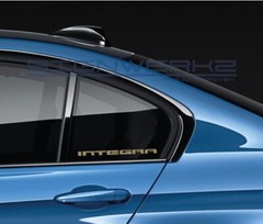 Integra Decal Sticker JDM civic SIR vtec type r turbo racing Pair