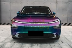 ESSMO PET Galaxy Dust Gloss Spectrum Purple Green Car Vinyl Wrap Decal Sticker