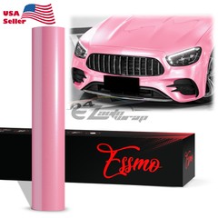 ESSMO PET Super Gloss Metallic Car Vehicle Wrap Vinyl Sheet Sticker Decal Film