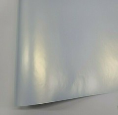 Matte Satin Pearl Ivory White GOLD Pearlescent Vinyl Car Wrap Film Decal Sheet