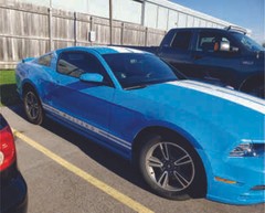 Running Board Rocker panel racing stripes Mustang car truck vinyl decal stickers