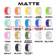 Matte Color Racing Stripes Vinyl Wrap Sticker For Infiniti G35 Stripe 10FT /20FT