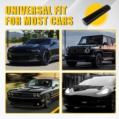 Car Window Sun Visor Strip Tint Film Front Windshield UV Shade DIY Decal Banner