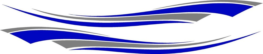 (2) RV Camper Trailer Truck Boat Accent Stripe Decals Graphics Cust.Colors- ST05