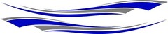 (2) RV Camper Trailer Truck Boat Accent Stripe Decals Graphics Cust.Colors- ST05