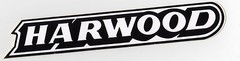 New OEM Harwood Fiberglass Contingency Decal race 4 X .75