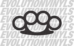 Brass Knuckles Sticker Decal V1 – JDM Lowered Static Stance Drift Slammed Turbo