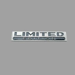 3D Limited Edition Logo Car Chrome Emblem Badge Metal Decal Sticker Accessories