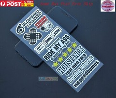 Car Motorbike Decoration Vinyl Sticker JDM Mad Driver N/A F#ck Race Sport 8x20cm