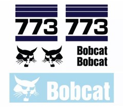 Bobcat 773 Skid Steer Set Vinyl Decal Sticker – FREE SHIPPING