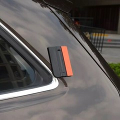 2PCS Felt Edge Squeegee Soft Car Vinyl Wrap Application Window Tint Tools Magnet