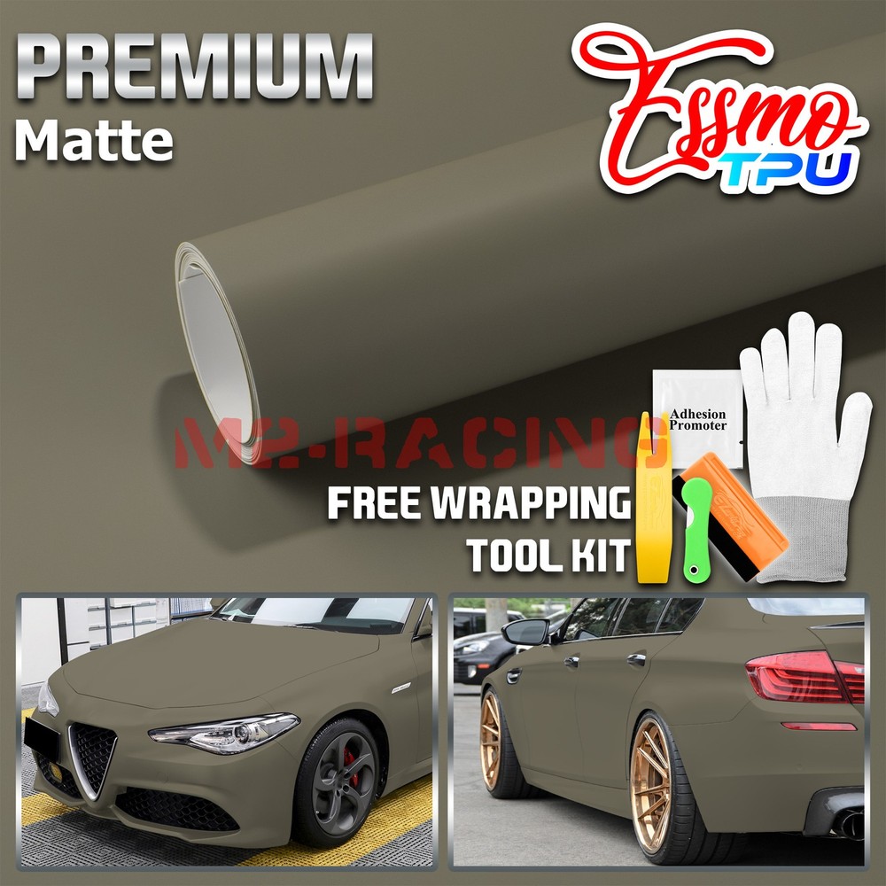TPU Color Matte Military Green PPF Paint Protection Film Dry Wet Auto Vinyl Wrap