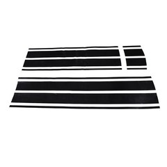 Rally Racing Stripes Hood Roof Trunk Vinyl Decal Fit For Toyota Supra 2019-2022