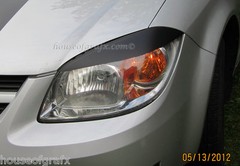 Chevy Chevrolet Cobalt shorty vinyl eyelids eyelid decal decals overlays SS