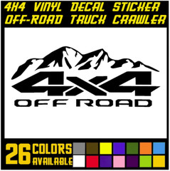 4×4 Vinyl Decal Sticker | Off-Road Truck Crawler [5]