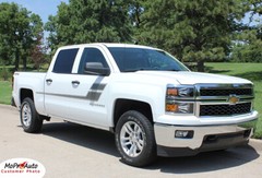 2000-2018 Chevy Silverado Speed XL 3M Pro Vinyl Side Door Stripe Decals Graphic