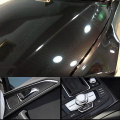 Set of 1: 5D Carbon Fiber Texture Vinyl Film for Auto Interior Trim & Parts Wrap