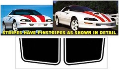 GE-QH-294 1998-02 CHEVY CAMARO SS STRIPE STRIPE KIT – CONVERTIBLE