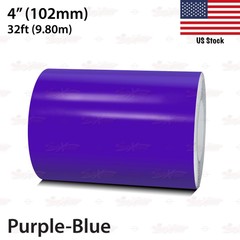 4″ Roll Vinyl Pinstriping Pin Stripe Line Tape Decal Sticker 102mm PURPLE-BLUE