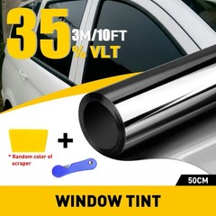 1/2set 300CM Uncut Roll Window Tint Film 35% VLT 20″ x 10ft Feet Car Home Office