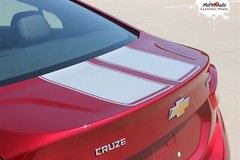 DRIFT RALLY Chevy Cruze Racing Stripes 2016-2019 Hood Vinyl Graphics Decals Kit