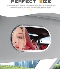 2-8pcs Car Rearview Stickers,Cars Decals,Car Accessories Auto Stickers Decoratio