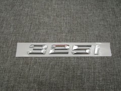 Chrome Number Trunk Rear Letters Emblem Badge Emblems for BMW 3 Series 325i