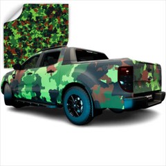 3M Vinyl Printed Mini Camo Patterns CW Series Wrapping Film | CW2776M