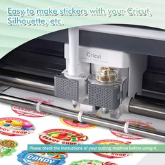 100 Bulk Koala Printable Vinyl Sticker Paper Waterproof Matt White Inkjet Cricut
