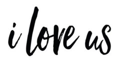 I Love Us White Vinyl Decal Sticker