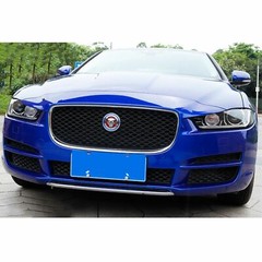 Blue Logo Decor Ring Trim For Jaguar F-Pace XE XF XJ Front Grille Feline Emblem