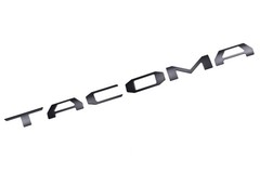 Matte Black Finish 3D Raised Tailgate Letter Pieces For 2024-up Toyota Tacoma
