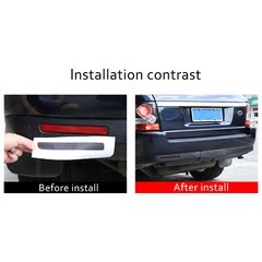2pcs Smoked Rear Fog Light Overlay Film Black out Fits Range Rover Sport 2005-13