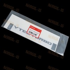 FOR OEM CDM VTEC TURBO DECAL STICKER HONDA CIVIC CTR TYPE R FK8 2017-2019 1PCS