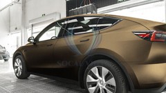 ESSMO PET Matte Metallic Coffee Car Vehicle Vinyl Wrap Decal Sticker