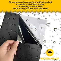 60” Car Window Tint Windshield Sun Visor Vinyl PVC Decal Strip Sticker Black