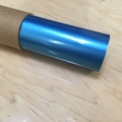 Gloss Pearl Blue Vinyl Wrap 12″ x 60″ Car Auto Vehicle Wrap Sticker Decal Sheet