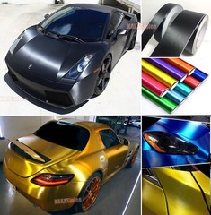 Flexible / Car Matte Satin Chrome Brushed Steel ALUMINUM Vinyl Wrap Sticker HDUS